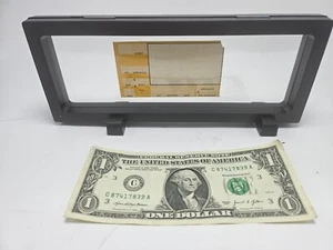 Nov 1976 Eric Clapton Concert Ticket (faded) With 3 .5" x 9" Display - ATL, GA - Picture 1 of 4