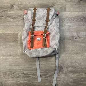 Mochila Herschel Little America Bolso Cinch con Hebillas y Bolsillo para Laptop Floral - Imagen 1 de 7