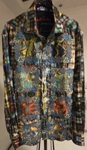 Robert Graham Embroidered Limited Edition Shirt SMALL - Picture 1 of 9