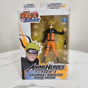 Naruto Shippuden Anime Heroes Uzumaki Naruto Sage Mode Action Figure Bandai - Picture 1 of 7