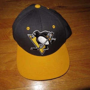 Vintage Zephyr PITTSBURGH PENGUINS (Adjustable Snap Back) Cap MARIO LEMIEUX - Picture 1 of 4