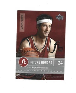 2003-04 Upper Deck Honor Roll #97 Jason Kapono RC CLEVELAND CAVALIERS - Imagen 1 de 1