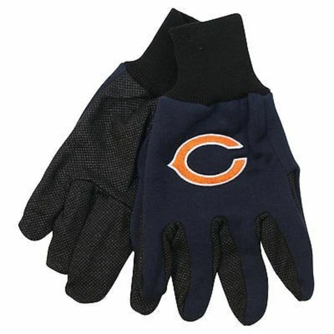 Chicago Bears Official Winter Utility Navy Gloves OSFM NWT Free Shipping Cover