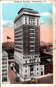 Postal de colección de edificio telefónico de Estados Unidos Philadelphia Pennsylvania B132 - Imagen 1 de 2