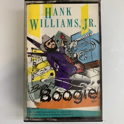 Hank Williams Jr Born To Boogie (Cassette) - Image 1 of 2