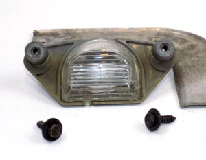 Rear Tag Light Lens License Plate w/ Mounting Screws OEM 88 - 02 Corvette Camaro - Picture 1 of 19
