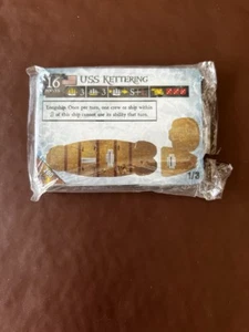 USS KETTERING LE Tournament Pack Frozen North Pirates Wizkids CSG Pocketmodel - Picture 1 of 2