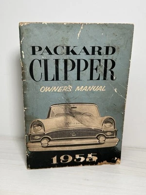Guía manual del propietario PACKARD CLIPPER 1955 vintage Foto 1 de 4