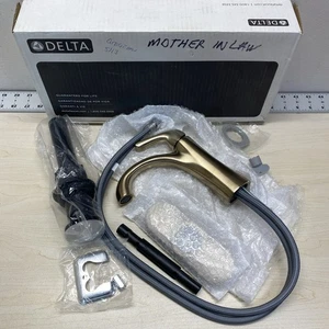 Delta Arvo Gold Single Handle & Hole Bathroom Faucet in Champagne Bronze READ - Picture 1 of 13