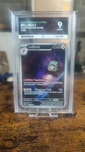 Bellibolt 201/197 Ilustración Rara | Pokemon SV - Llamas de Obsidiana | ACE 9 COMO NUEVO - Imagen 1 de 2