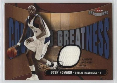 2003-04 Fleer Patchworks Courting Greatness футболка /350 Джош Ховард дебютант RC - Изображение 1 из 2