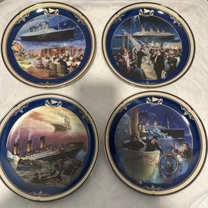 Bradford Exchange Titanic Commemorative Plates - Picture 1 of 9