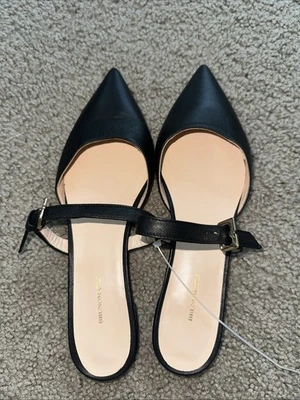 Bruno Magli Pasha Cuero Hebilla Correa Mules Talla 8.5 Cuero Foto 1 de 3