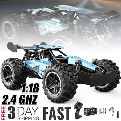 Ferngesteuertes Auto 2,4 GHz Offroad RC Truck 1:18 15+ km/h Ferngesteuertes - Bild 1 von 4