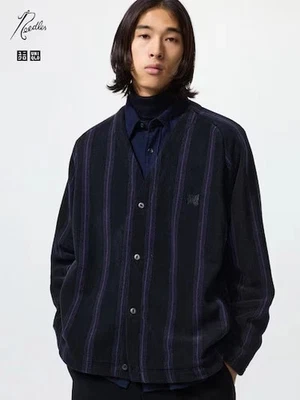 UNIQLO NEEDLES Original Fleece oversized cardigan Unisex Japan XS XL XXL 3XL 4XL - Image 1 of 4