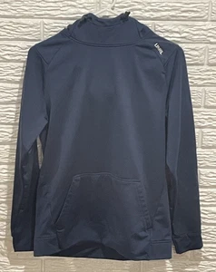 UNRL Sudadera con Capucha Para Hombre Pequeña Azul Rendimiento Sudadera Pullover Sudadera Bolsa Bolsillo - Imagen 1 de 13