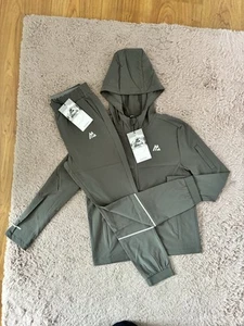 Montirex Junior Cement Grey Track 2.0 Matching Activewear Tracksuit Set Small - Picture 1 of 15
