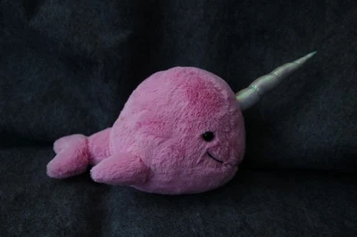 Jellycat Pink Sorbet Narwhal Sea Creature - Image 1 of 4