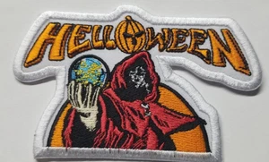Helloween Power Metal Banda Bordada Parche Rojo Aprox 2.25 x3.75" - Imagen 1 de 2