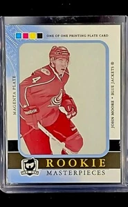 2011 SP Authentic Printing Plate Magenta Framed 1/1 John Moore Rookie RC - Picture 1 of 10