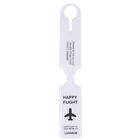 Simple Travel Luggage Bag Tags Holder Plastic Suitcase Name Address ID Label Sp
