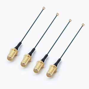 Pack of 4 6 GHz IPEX Type to SMA Female Cable 50Ohm 200mm Coaxial Cable Antenn - Picture 1 of 4