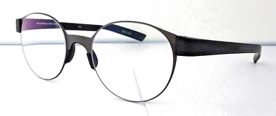 Porsche Design P 8812 A schwarz Vollform Lesebrille rund +2,0 NEU +2,00 NEUHEIT - Bild 1 von 4