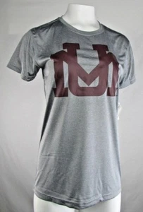University of Montana Grizzlies NCAA Women's Short Sleeve Gray T-shirt - Picture 1 of 7