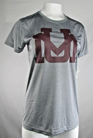 University of Montana Grizzlies Women's Short Sleeve Gray T-shirt NCAA S M L XL Cover