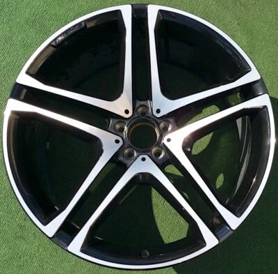 Fábrica Mercedes Benz 22 pulgadas rueda OEM AMG negro cupé GLE GLE43 2924012100 85493 Foto 1 de 4