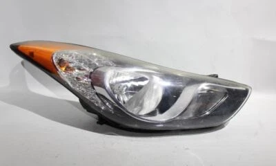 Right Passenger Headlight Sedan US Built Fits 2011-13 HYUNDAI ELANTRA OEM #33731 - Image 1 of 4