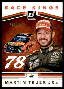 2018 Donruss Gold Foil #22 Martin Truex Jr. RK /499