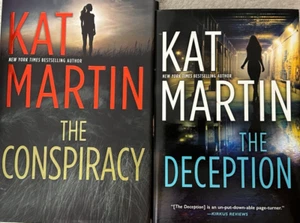 Kat Martin, Maximum Security Book 1: The Conspiracy; Book 2: The Deception - Foto 1 di 14