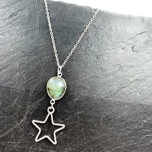 Shining Star labradorite pendant necklace - Picture 1 of 1
