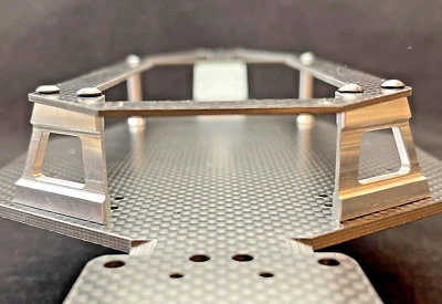 GP3D RC10GX '89 Team Associated Stealth Car - Top Deck Support Kit (4) - Image 1 of 4