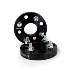 2x 20mm Hubcentric Wheel Spacers 4x108CB 63.3MM M12X1.5 For Ford Fiesta Mk6 Mk7 - Picture 1 of 4