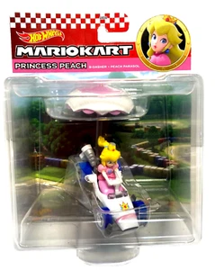 Sombrilla Hot Wheels Mario Kart Planeador PRINCESA MELOCOTÓN B-Dasher - Imagen 1 de 3