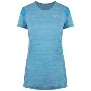 Mizuno Alpha Womens Blue T-Shirt - Picture 1 of 1