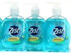 (3 Bottles) Zest Fresh Aqua Plus Vitamin E & Aloe Liquid Hand Soap 7.5 Fl Oz