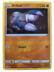 Pokemon Fusion Strike Drilbur Common 147/264 Trading Card (A0 - Picture 1 of 2