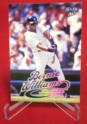 Bernie Williams 1999 Baseball Card Fleer Ultra #141 Mint - Image 1 of 2