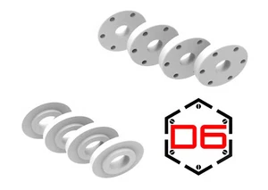 3RACING SAK-D642 M10x1.2x6 POM PISTON FOR 1/10 RC SAKURA D5 SPORT D5S DRIFT CAR - Picture 1 of 3