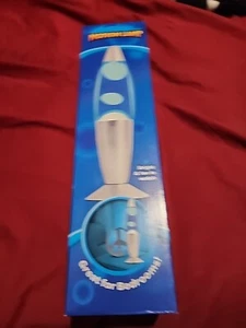 Lava Lamp with Blue Liquid & White Magma - Picture 1 of 5