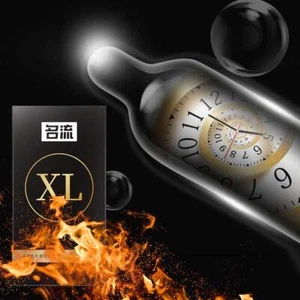 55mm 10Pcs Large Size Condom Plus Big Condom Penis Sleeve Natural Latex - Picture 1 of 11