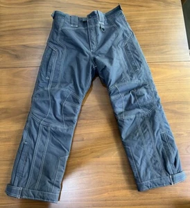 L.L. Bean Kids Youth Snowpants Black Size 12 Unisex 3M Insulate Ski Snowboard - Picture 1 of 10