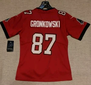 Maglia Tampa Bay Buccaneers donna Gronkowski #87 Nike rossa NFL Vapor Elite Med - Foto 1 di 7