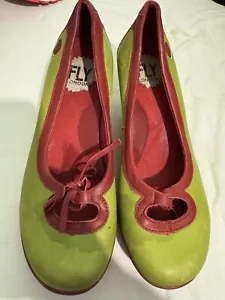 Fly London Lime Shoes Size 40 Made in Portugal - Picture 1 of 3