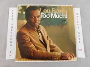 LOU RAWLS TOO MUCH 1967 MONO LP - Imagen 1 de 4