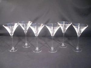 Gorham Kristall Verona Martini Gläser 6er Set - Bild 1 von 11