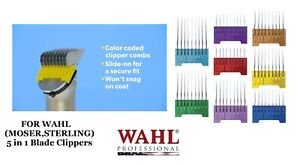 Wahl 5-in-1 Stainless Steel Guide Comb For Li+ Pro Lithium Ion,Bravura,Figura